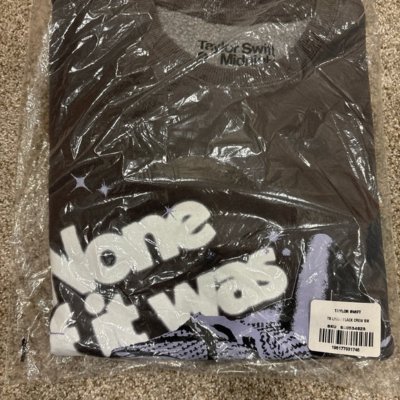 Taylor Swift Midnights Crewneck Brand New Size Medium Small - Picture 6 of 7